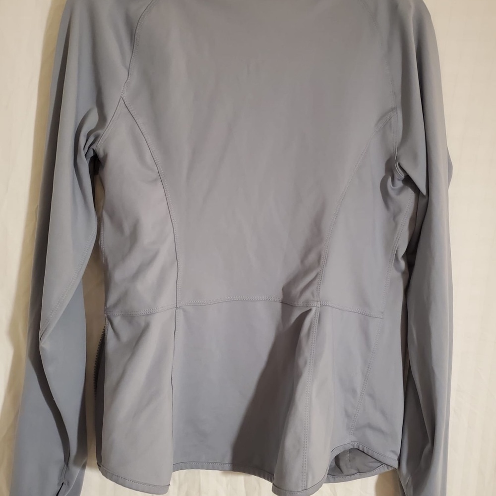 WOMEN GREY YOGA JACKET - Picture 2 of 3